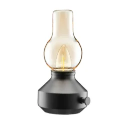 PR Home Glimt Akku-LED-Terrassenleuchte, schwarz, IP44