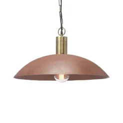 PR Home Hängeleuchte Alton, Ø 60 cm, rostfarben, Metall, E27