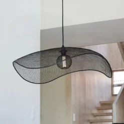 PR Home Hängeleuchte Vivi, Ø 79 cm, schwarz, Metall