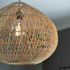PR Home Karen Pendellampe Rattanschirm Ø 70 cm