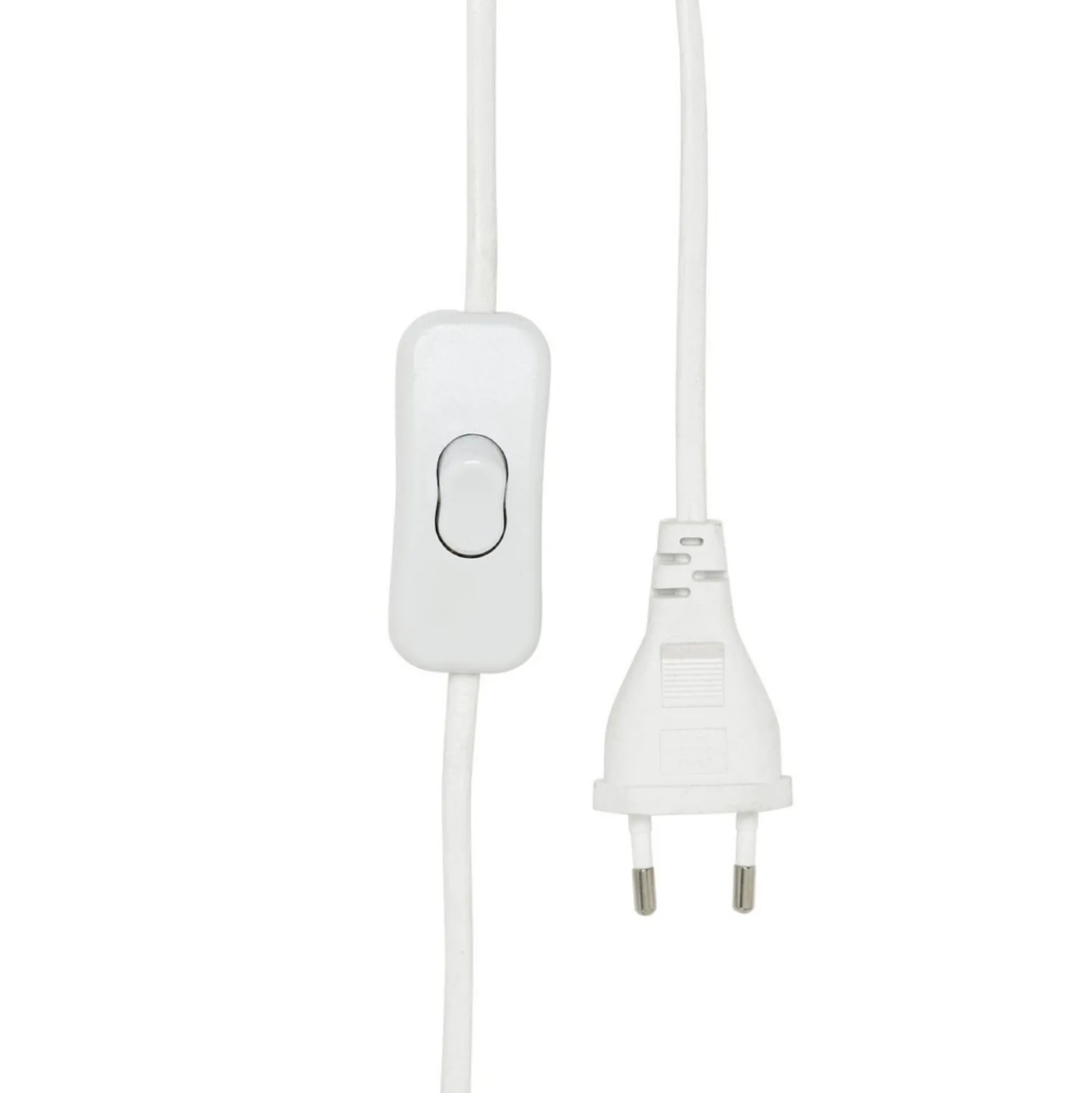 PR Home Tischlampe Leya, braun/weiß, Höhe 54 cm Metall/Stoff