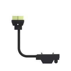 Prios Baufassung Orvoll, Ø 3 cm, GU10-Fassung, schwarz