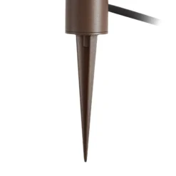 Prios Erdspießstrahler Tulimar, 1-flg., rostfarben, IP65