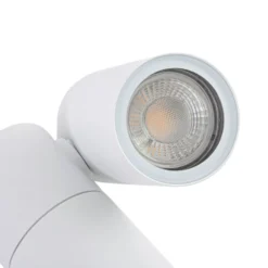Prios Erdspießstrahler Tulimar, 1-flg., weiß, IP65