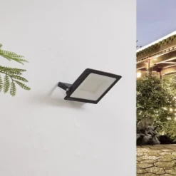Prios LED-Außenstrahler Maikel, 100W, 8000lm, Metall