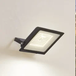 Prios LED-Außenstrahler Maikel, 100W, 8000lm, Metall