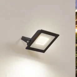 Prios LED-Außenstrahler Maikel, 50W, 4000lm, Metall