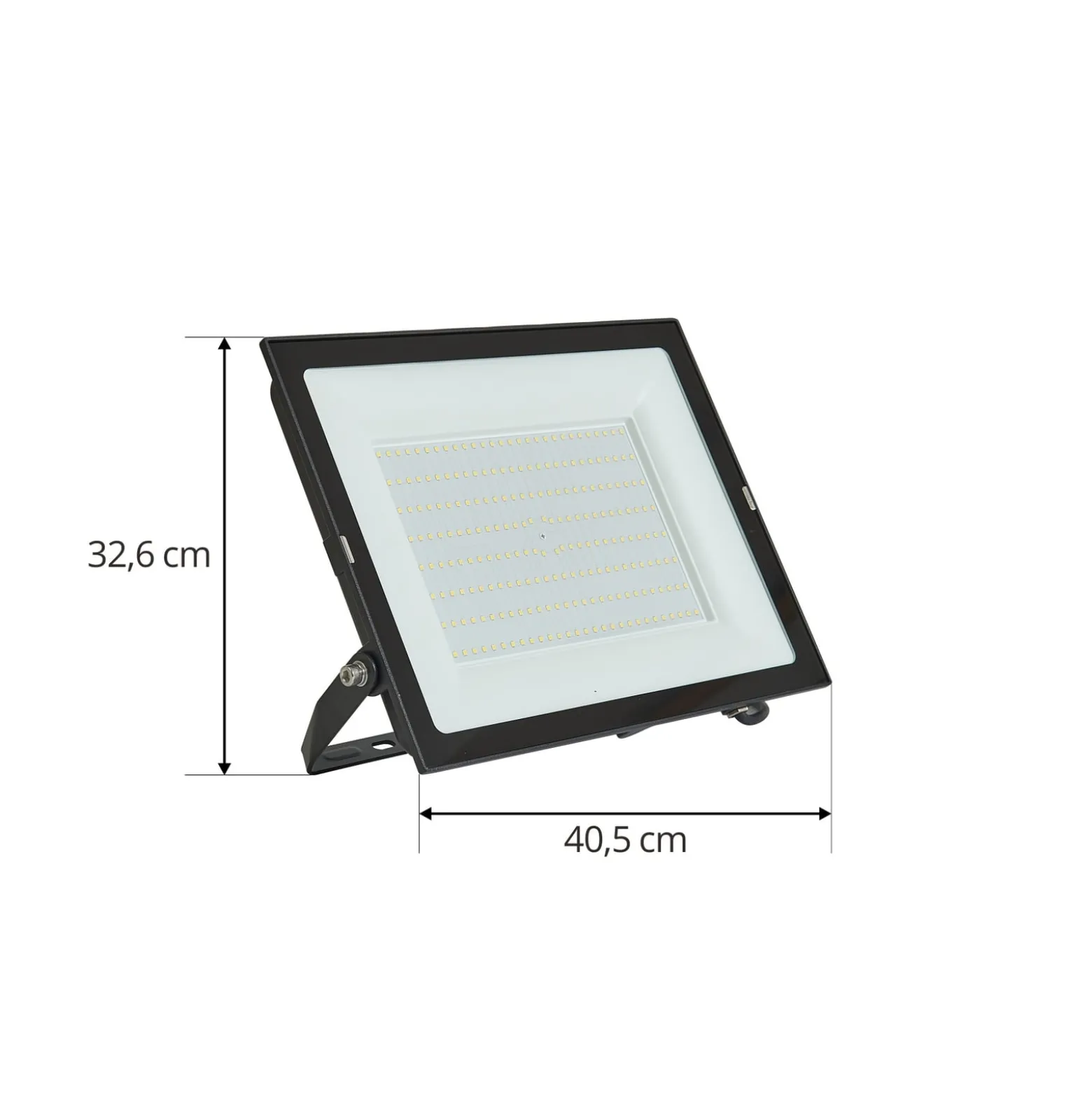 Prios LED-Außenstrahler Maikel, 200W, 16000lm, Metall