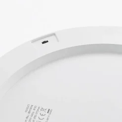 Prios LED-Deckenlampe Aureka, Bewegungsmelder, Ø 33 cm, weiß