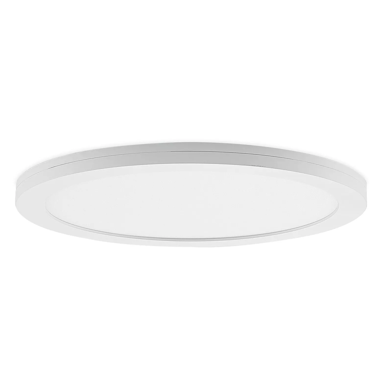 Prios LED-Deckenlampe Aureka, Bewegungsmelder, Ø 33 cm, weiß
