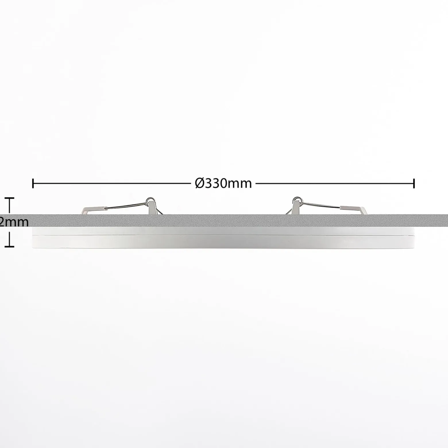 Prios LED-Deckenlampe Aureka, 3er-Set, Sensor, Ø 33 cm, weiß