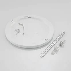 Prios LED-Deckenlampe Aureka, 3er-Set, Sensor, Ø 33 cm, weiß