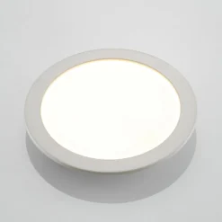 Prios LED-Einbaulampe Cadance, weiß, 24 cm, 3er-Set, CCT