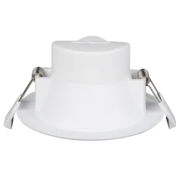 Prios LED-Einbaulampe Rida, 3er-Set, weiß, 19cm, CCT, IP44