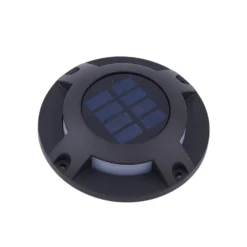 Prios LED-Solar-Bodenstrahler Selius, anthrazit, IP67