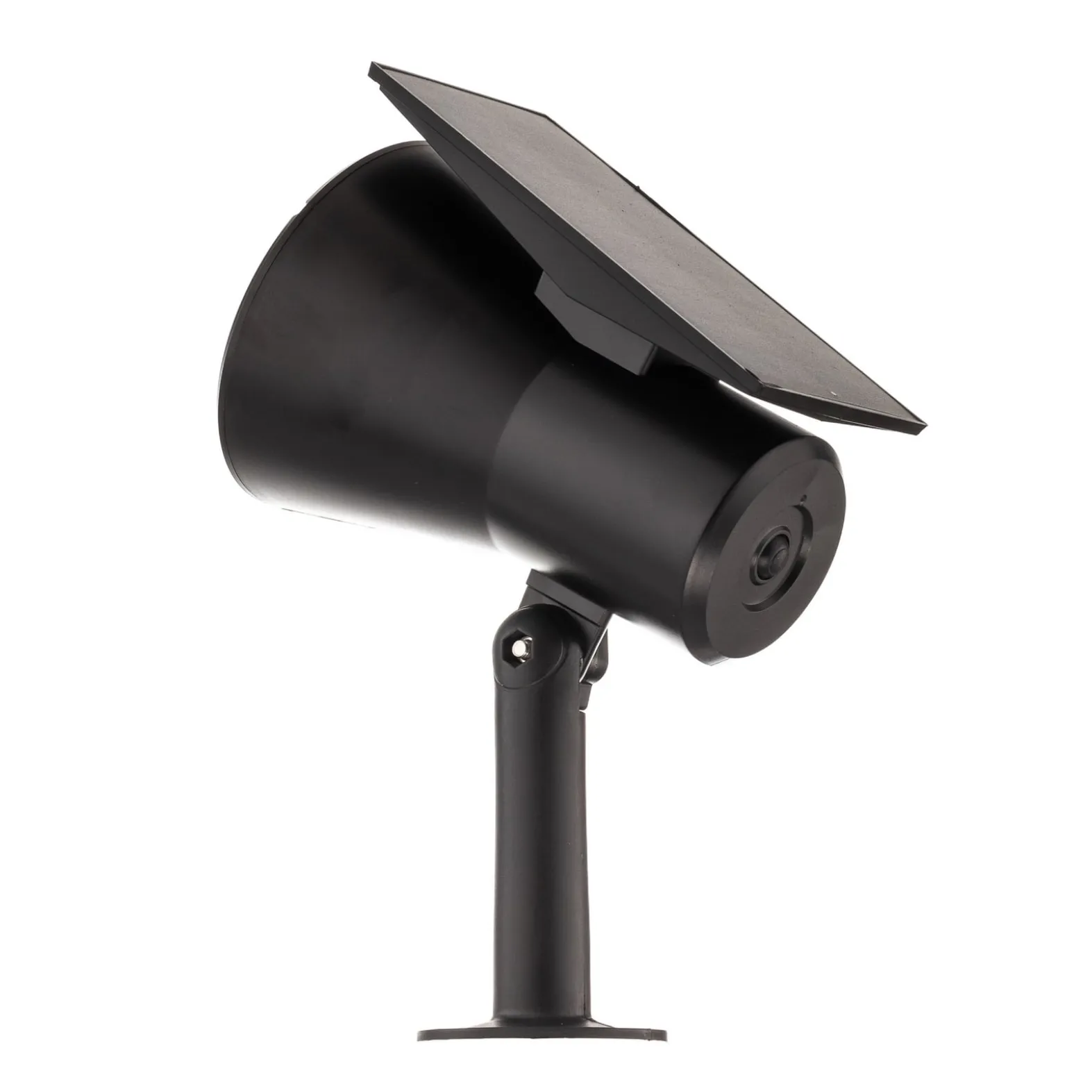 Prios LED-Solarstrahler Birko, Höhe 56 cm, schwarz, Erdspieß