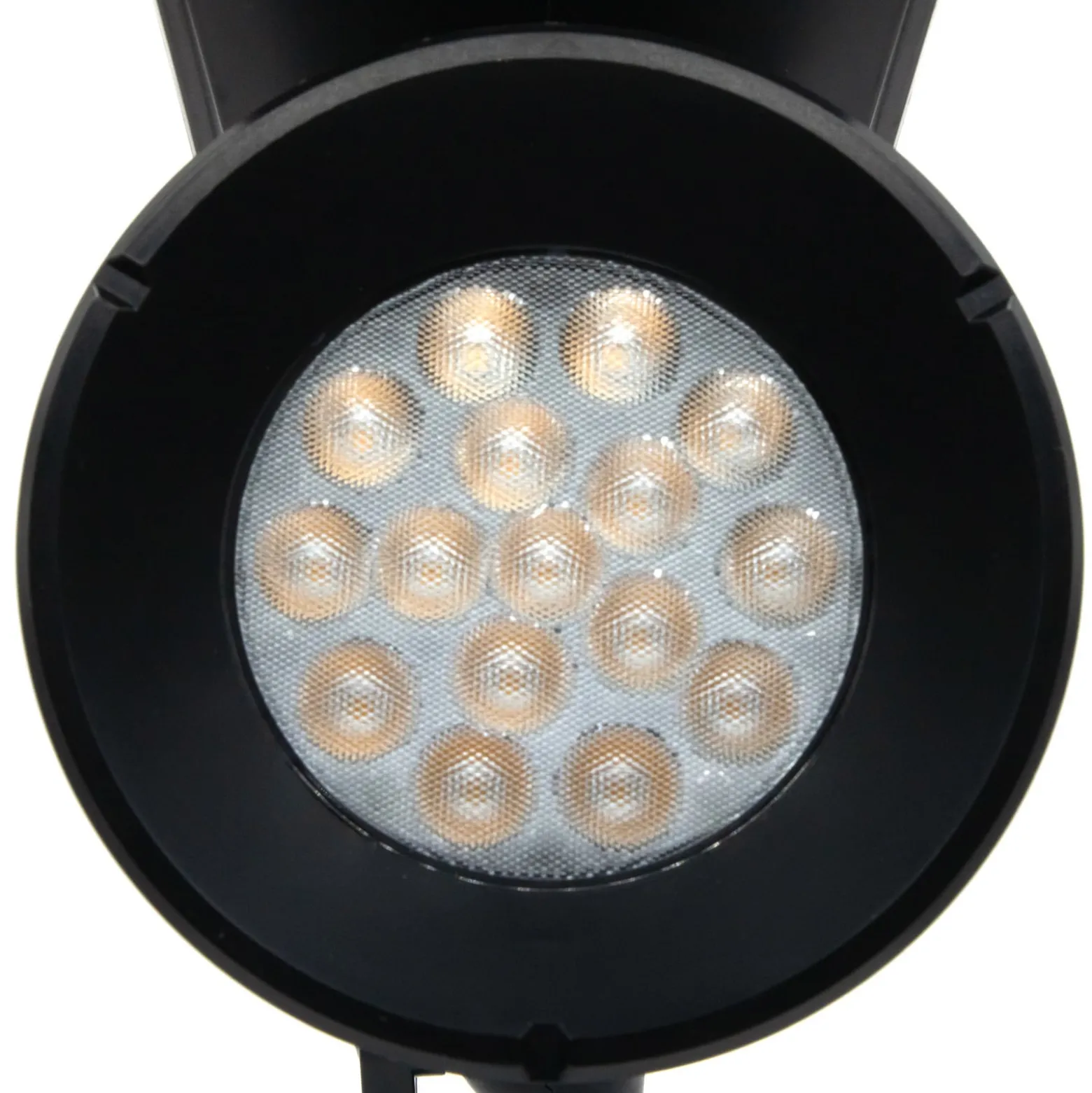 Prios LED-Solarstrahler Birko, Höhe 56 cm, schwarz, Erdspieß