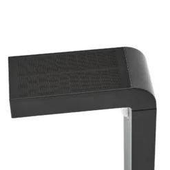 Prios LED-Solar-Wegeleuchte Aurino, schwarz, 75 cm, Sensor