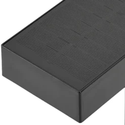 Prios LED-Solar-Wegeleuchte Aurino, schwarz, 75 cm, Sensor