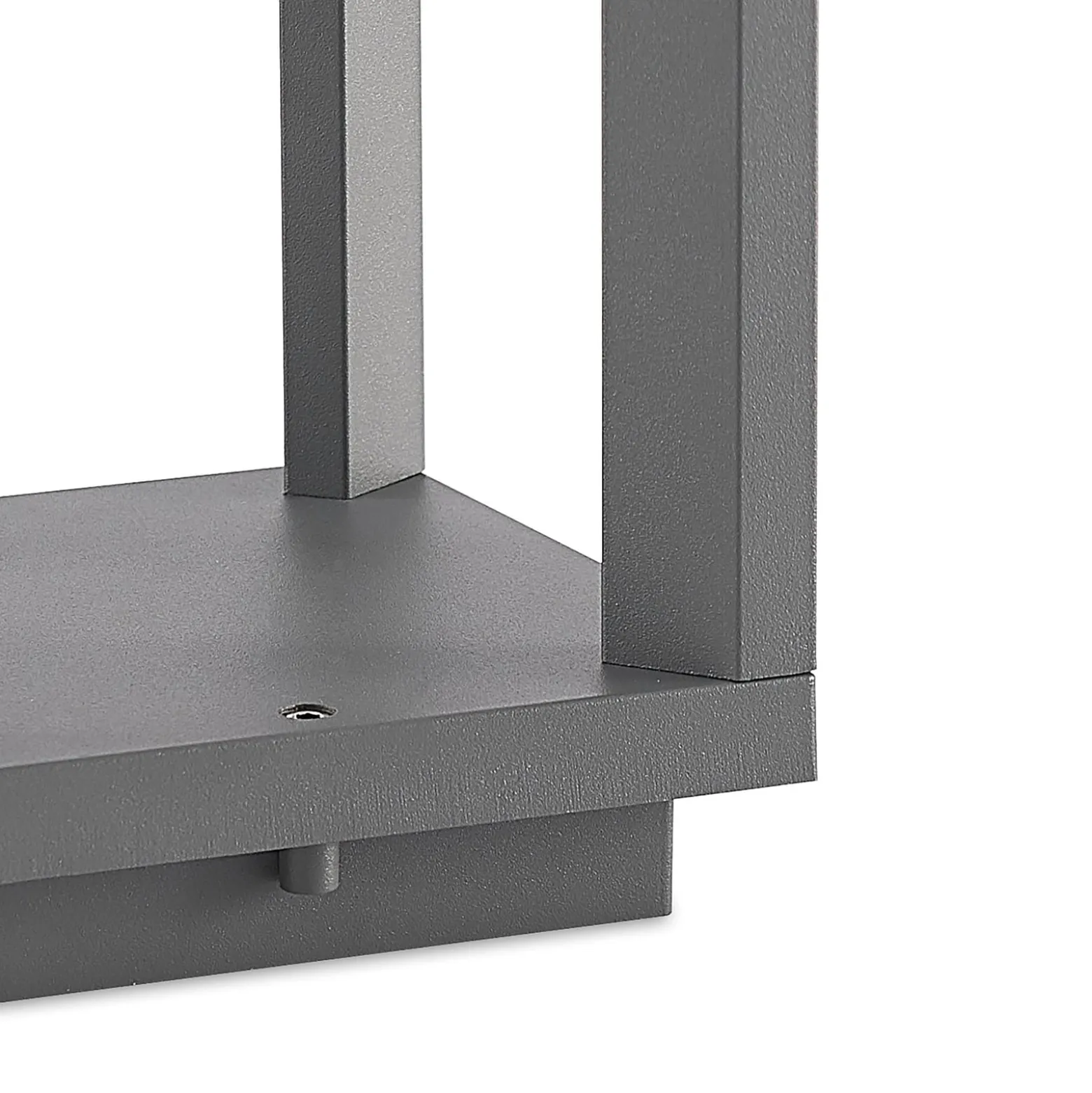 Prios LED-Wegeleuchte Gamion, 60 cm, anthrazit, Metall, IP54