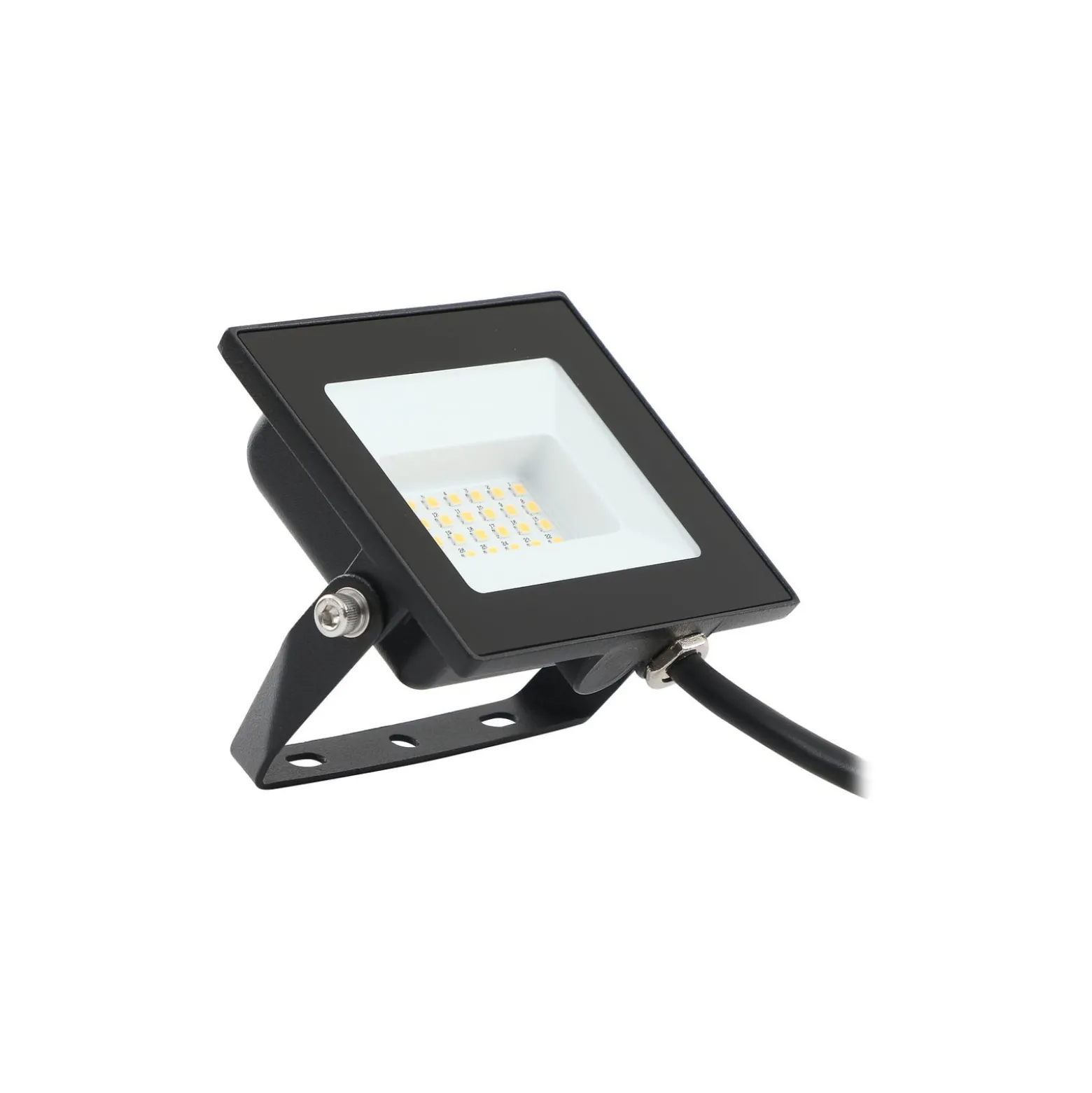 Prios Maikel LED-Außenstrahler, 20W, 1620lm, Metall