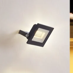 Prios Maikel LED-Außenstrahler, 20W, 1620lm, Metall