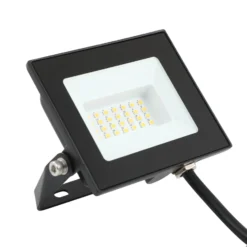 Prios Maikel LED-Außenstrahler, 20W, 1620lm, Metall