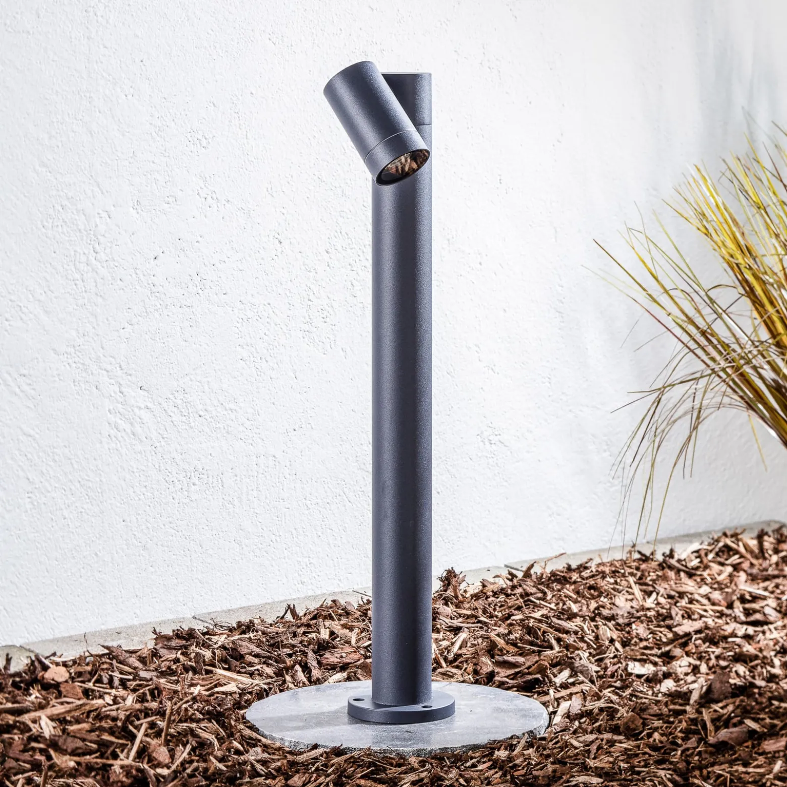 Prios Wegeleuchte Tulimar, 1-flg., 60cm, Metall, IP65
