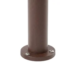 Prios Wegeleuchte Tulimar, 2-flg., 60 cm, rost, IP65