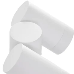 Prios Wegeleuchte Tulimar, 2-flg., 60 cm, weiß, IP65