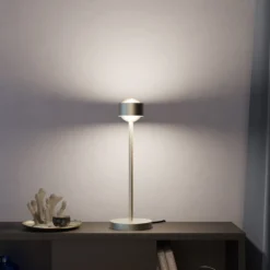 Puk! 80 Eye Table LED, Linsen matt, nickel matt