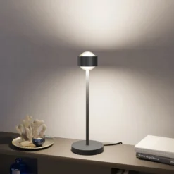 Puk! 80 Eye Table LED, Linsen matt, schwarz matt