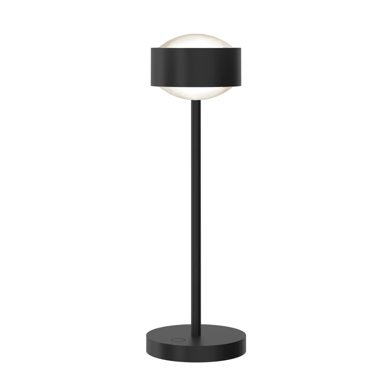 Puk! 120 Eye Table LED, Linsen matt, schwarz matt