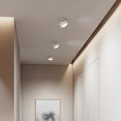 Puk Maxx Move LED-Spot, Linse klar, weiß matt