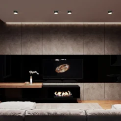 Puk Maxx One 2 LED-Spot Linse klar, anthrazit matt