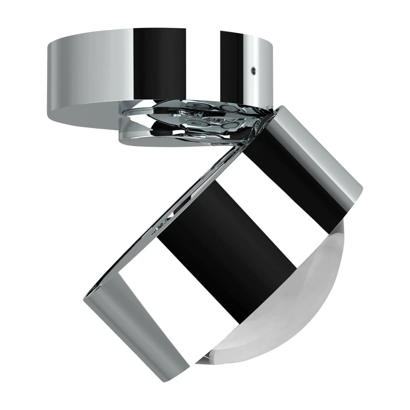 Puk Mini Move LED, Linse klar, chrom