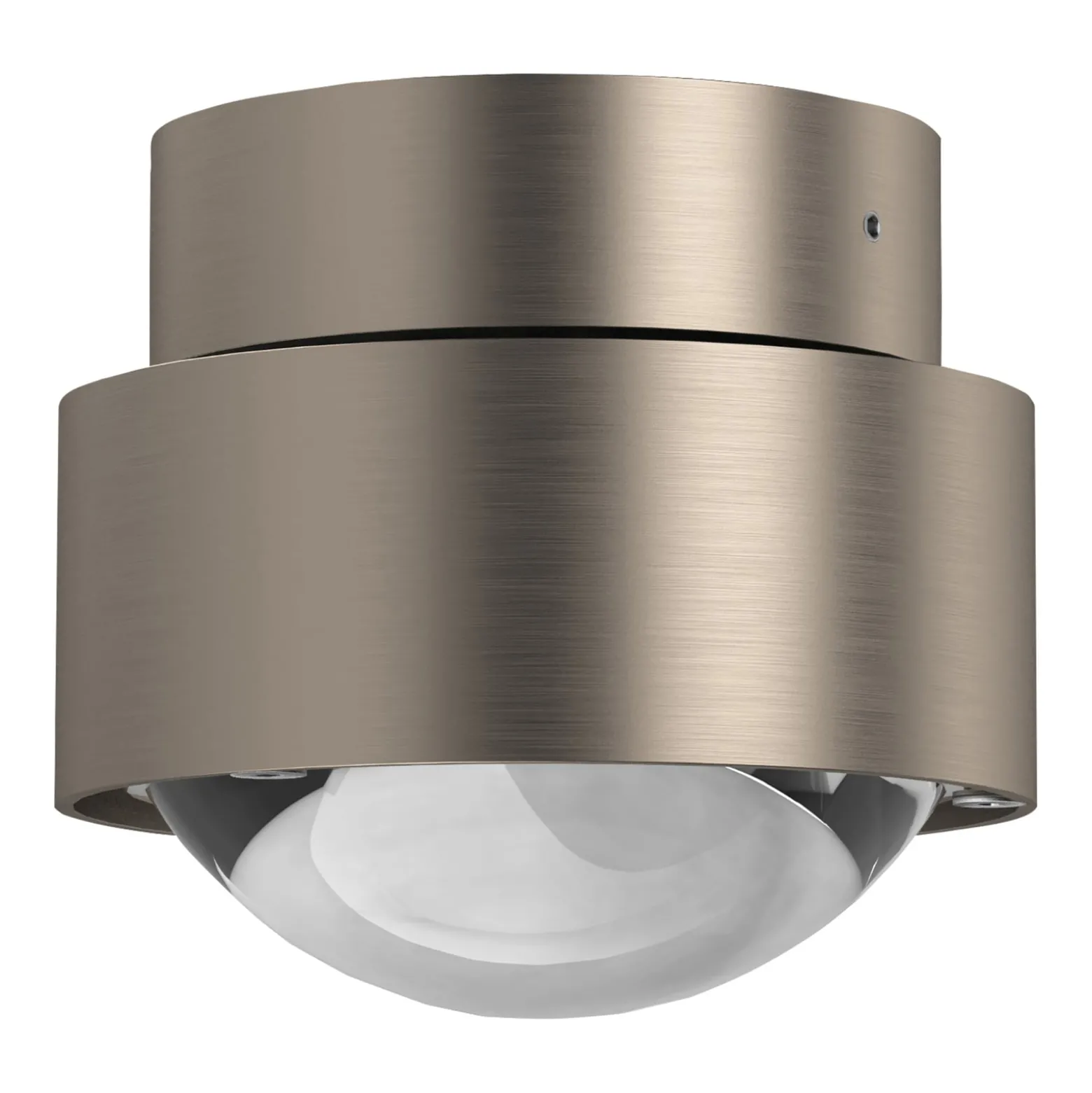 Puk Mini Move LED, Linse klar, nickel matt
