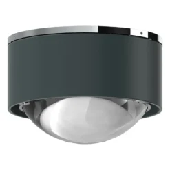 Puk Mini One 2 LED-Spot, Linse klar anthrazit matt