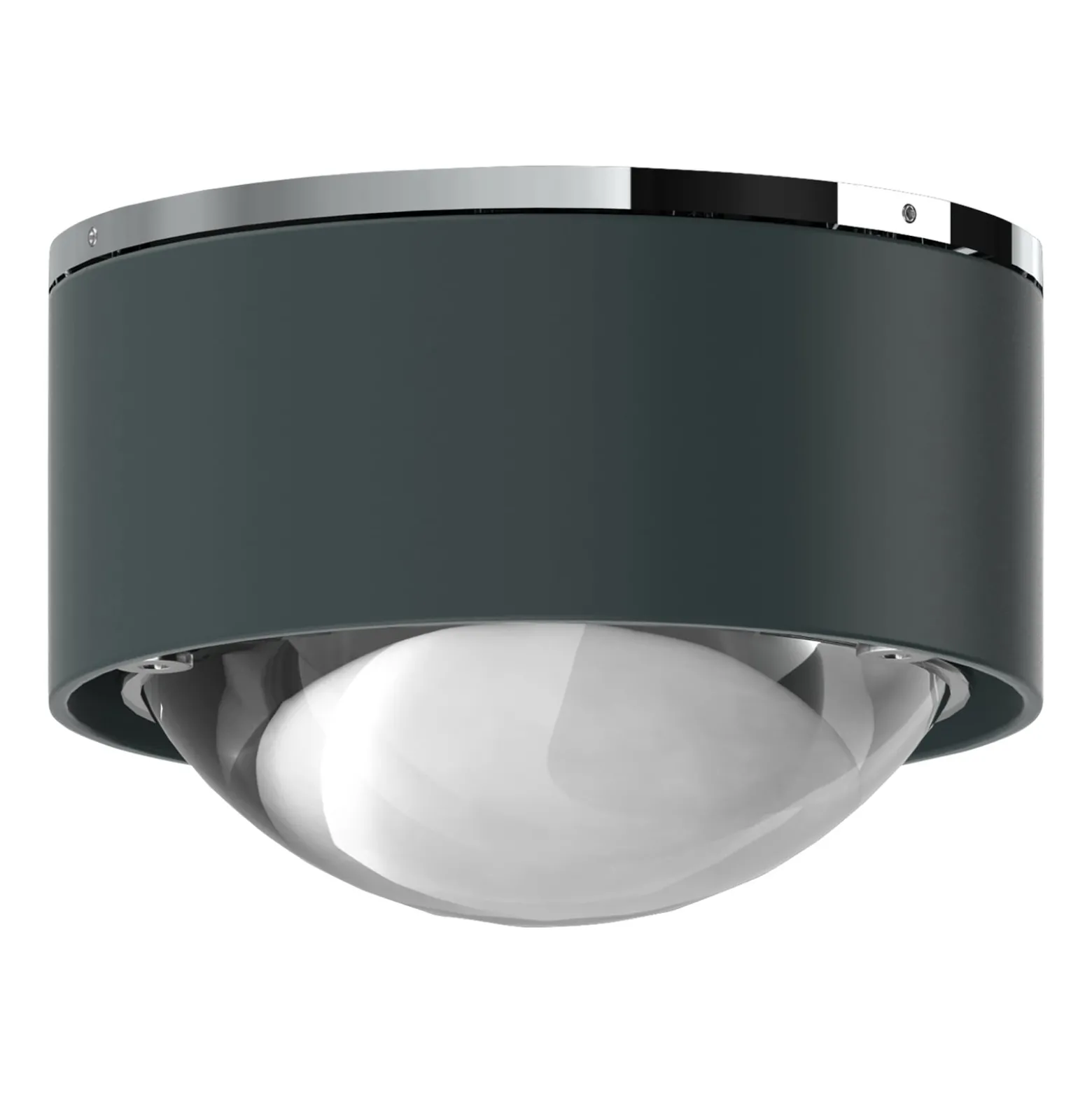 Puk Mini One 2 LED-Spot, Linse klar anthrazit matt