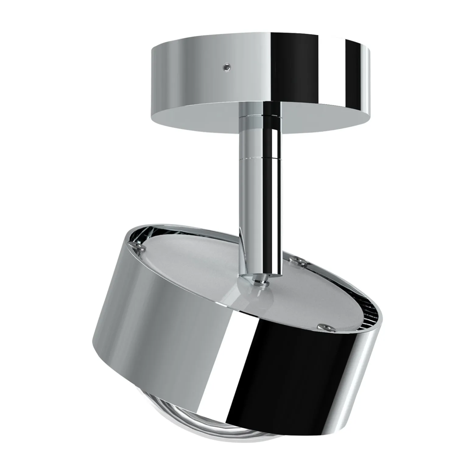 Puk Mini Turn LED-Spot Linse klar 1fl chrom