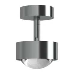 Puk Mini Turn LED-Spot Linse klar 1fl chrom matt
