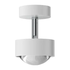 Puk Mini Turn LED-Spot Linse klar 1fl weiß matt