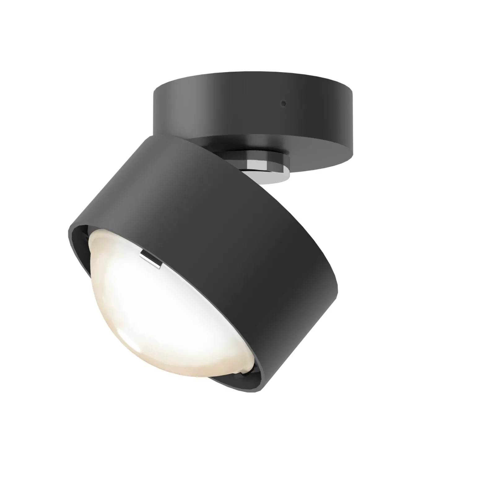 Puk! 80 Move LED-Spot Linse matt anthrazit/chrom