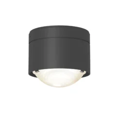 Puk! 80 One LED-Deckenspot Linse matt, anthrazit