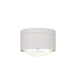 Puk! 120 One LED-Deckenspot Linse matt, weiß matt