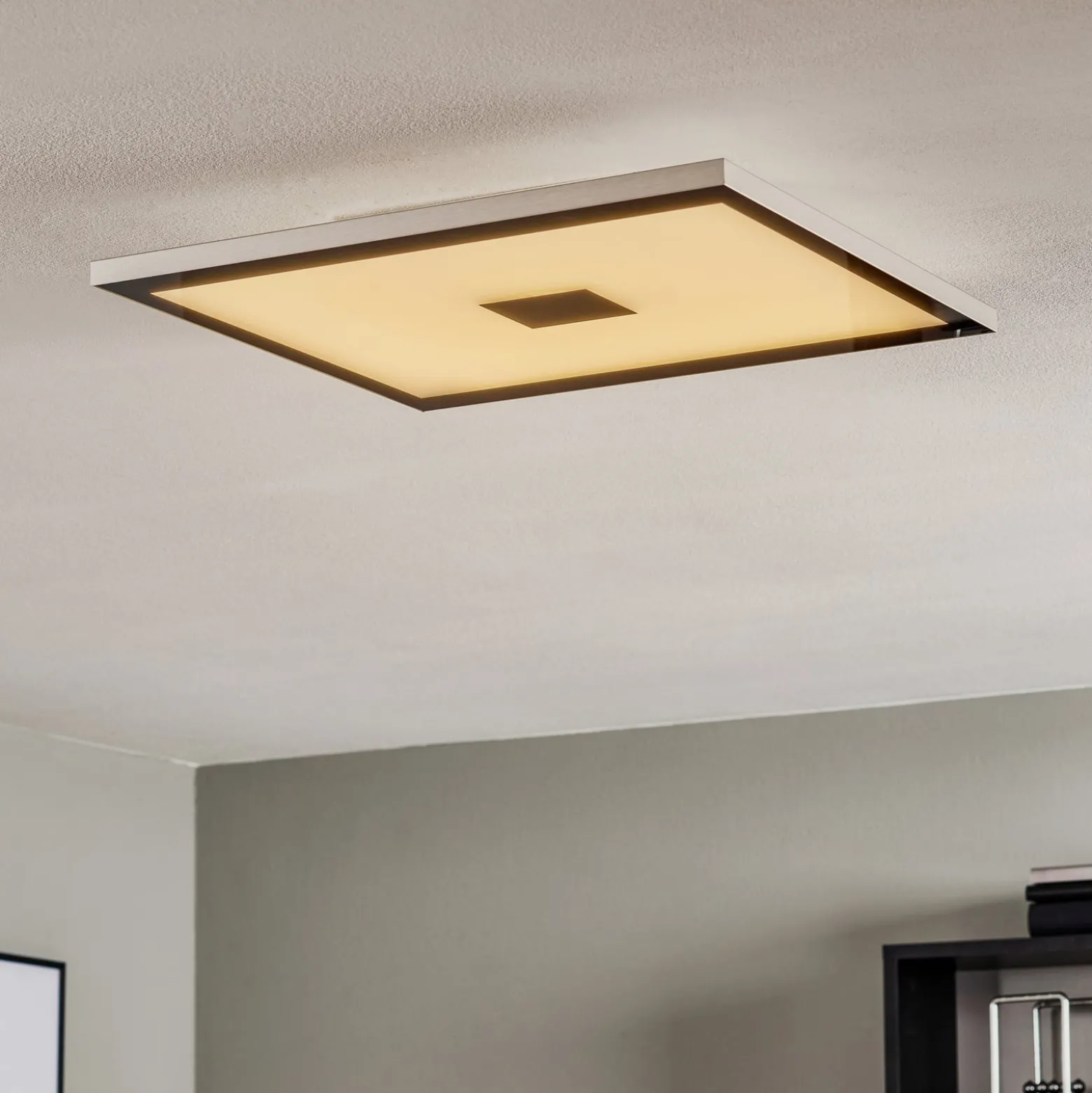 Quadratische LED-Deckenleuchte Zen - Color Control