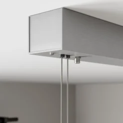 Quitani LED-Hängelampe Lian, schwarz/alu