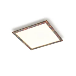 Quitani LED-Panel Aurinor, goldfarbig, 68 cm