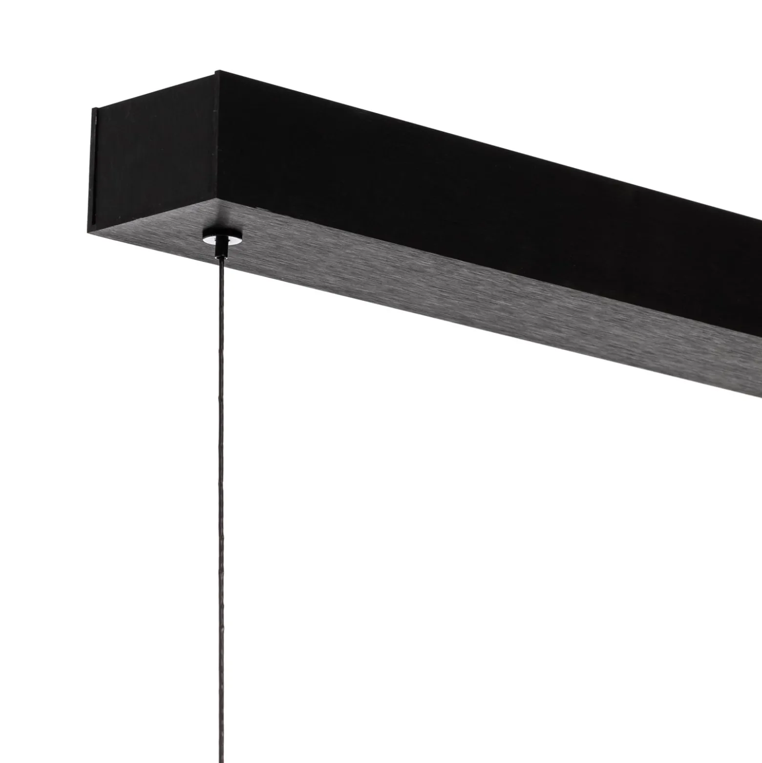 Quitani Lysia LED-Pendel, oxidiert/schwarz, 148 cm