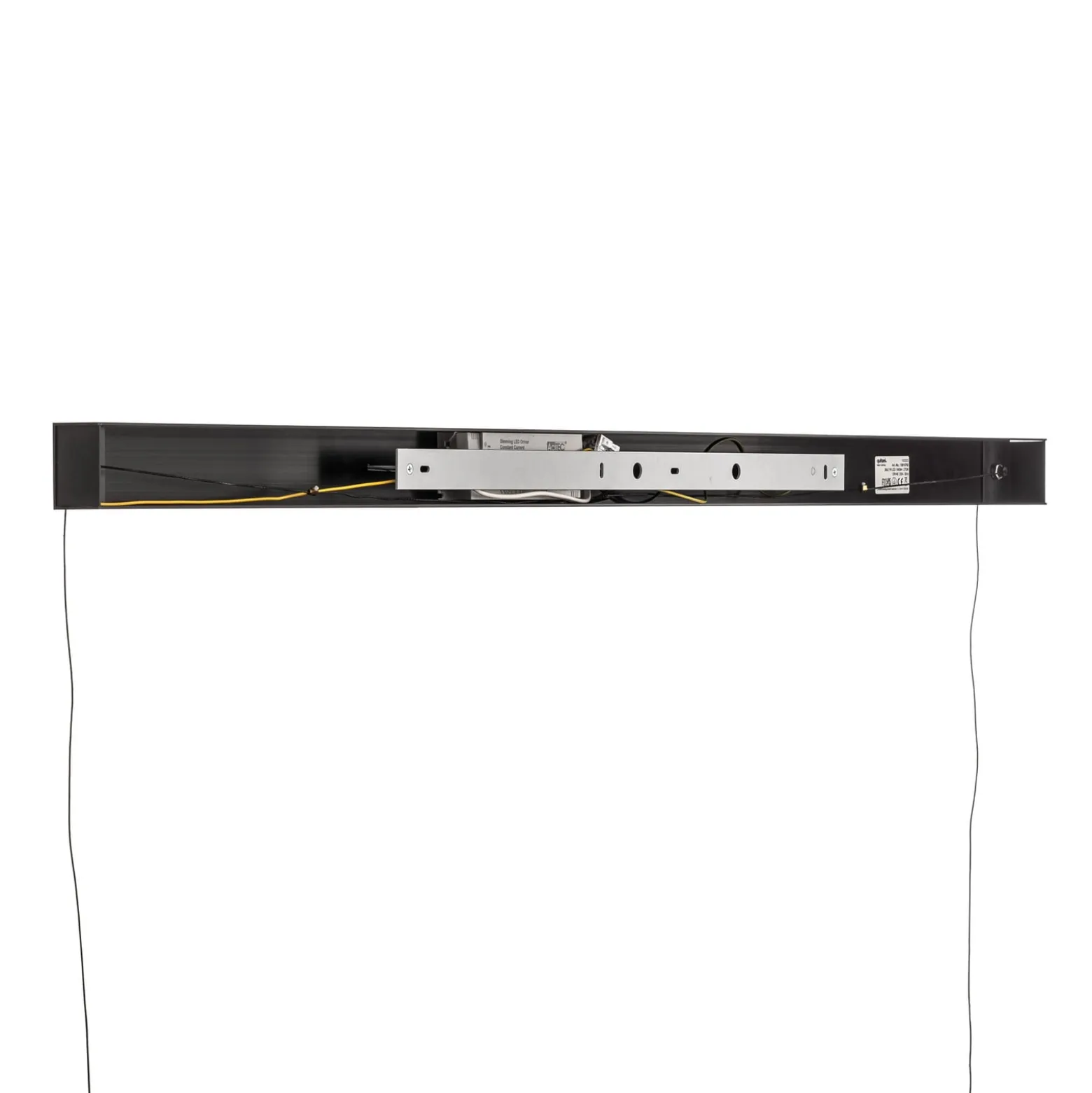 Quitani Lysia LED-Pendel, oxidiert/schwarz, 148 cm